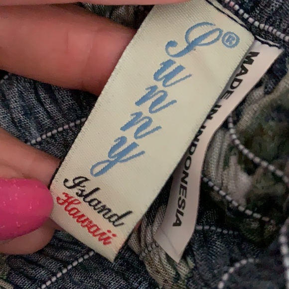 Hawaiian print dress - one size - Picture 4 of 5